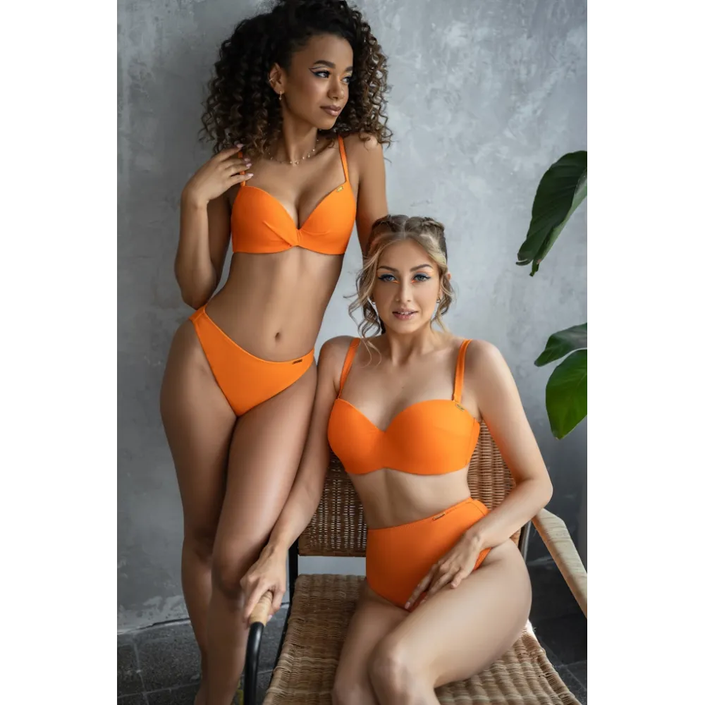 KrisLine Madera orange figi brazyliany wysokie do stroju kąpielowego