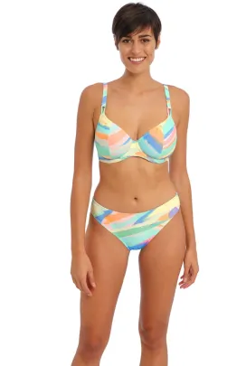 Freya Summer Reef aqua soft plunge biustonosz do stroju kąpielowego