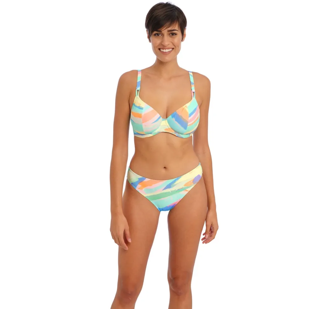 Freya Summer Reef aqua soft plunge biustonosz do stroju kąpielowego