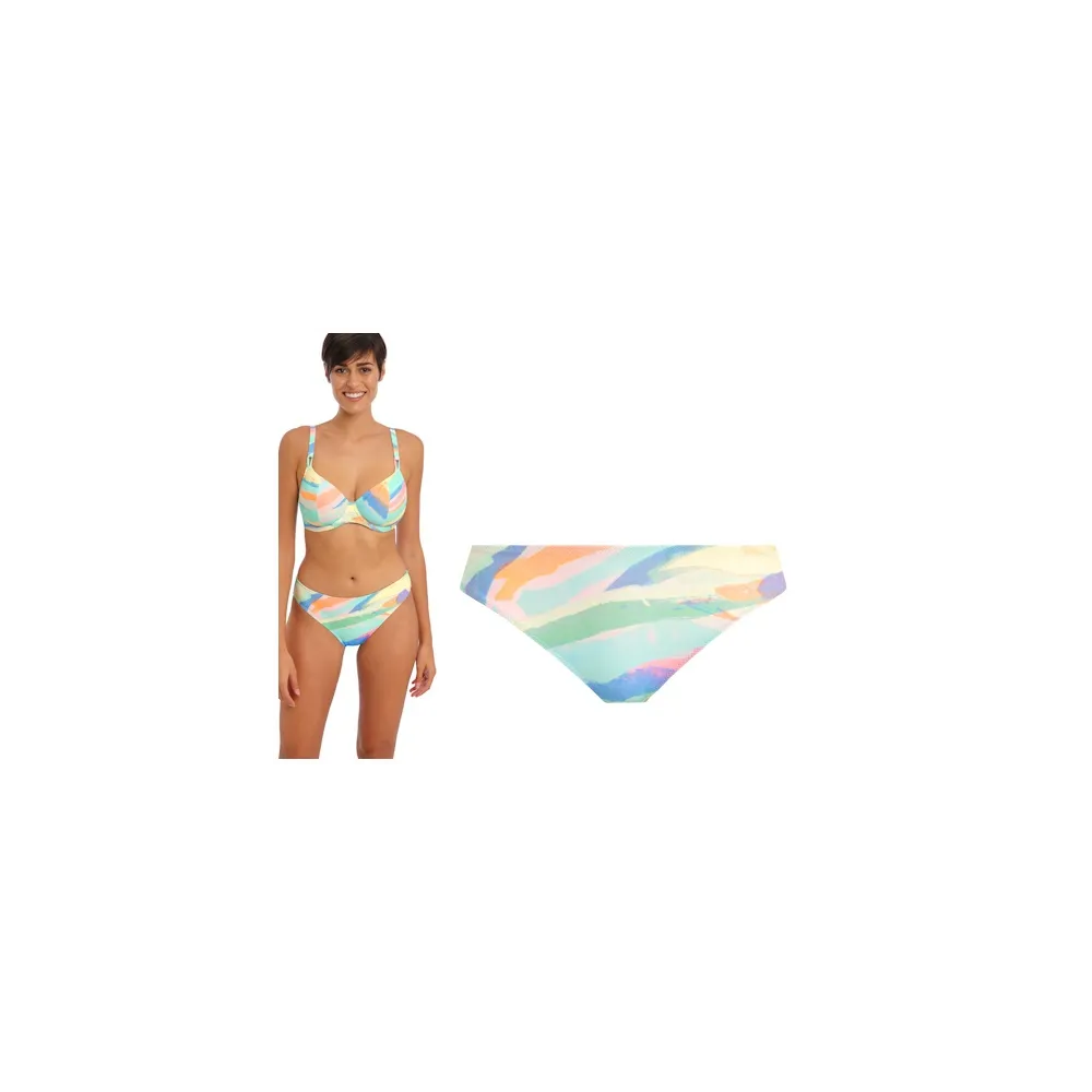 Freya Summer Reef aqua figi bikini do stroju kąpielowego
