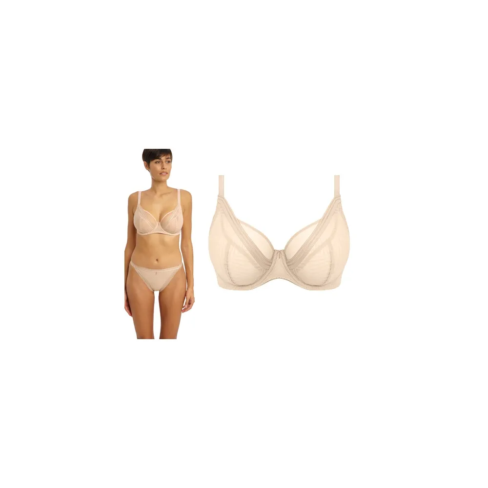 Freya Tailored natural biege high apex biustonosz soft