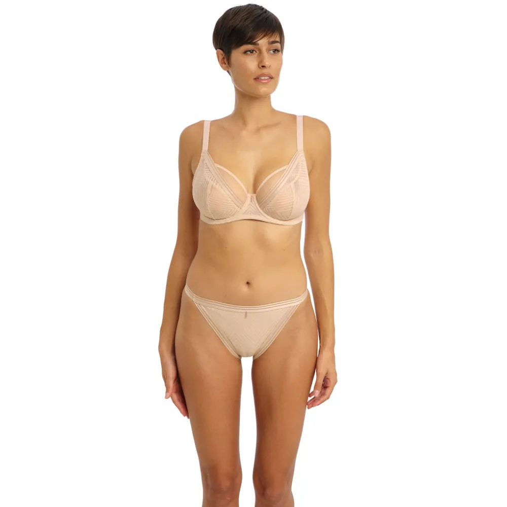 Freya Tailored natural biege high apex biustonosz soft