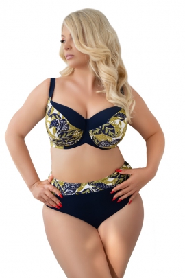 KrisLine Paros navy sidesupport soft  biustonosz do stroju kąpielowego