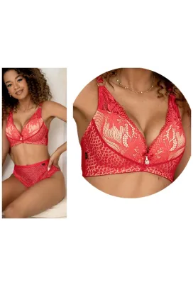 KrisLine Kiss raspberry brassiersmart biustonosz push-up