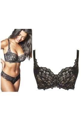 Panache Allure black latte biustonosz soft