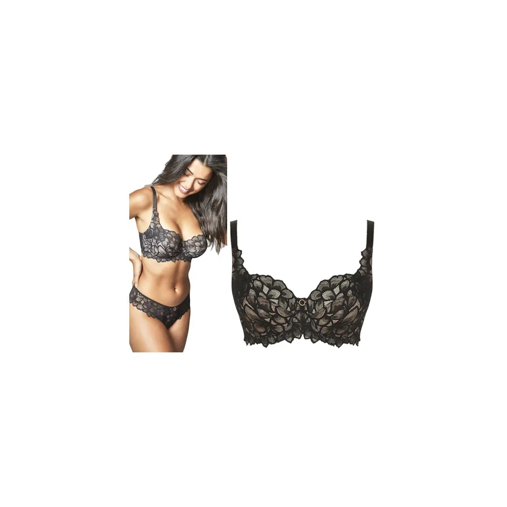 Panache Allure black latte biustonosz soft