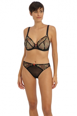 Freya Rose Blossom black biustonosz soft plunge