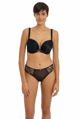 Freya Rose Blossom black stringi