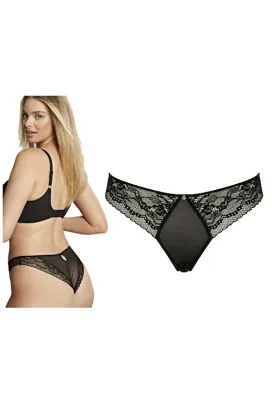 Cleo by Panache Alexis black figi brazylijskie