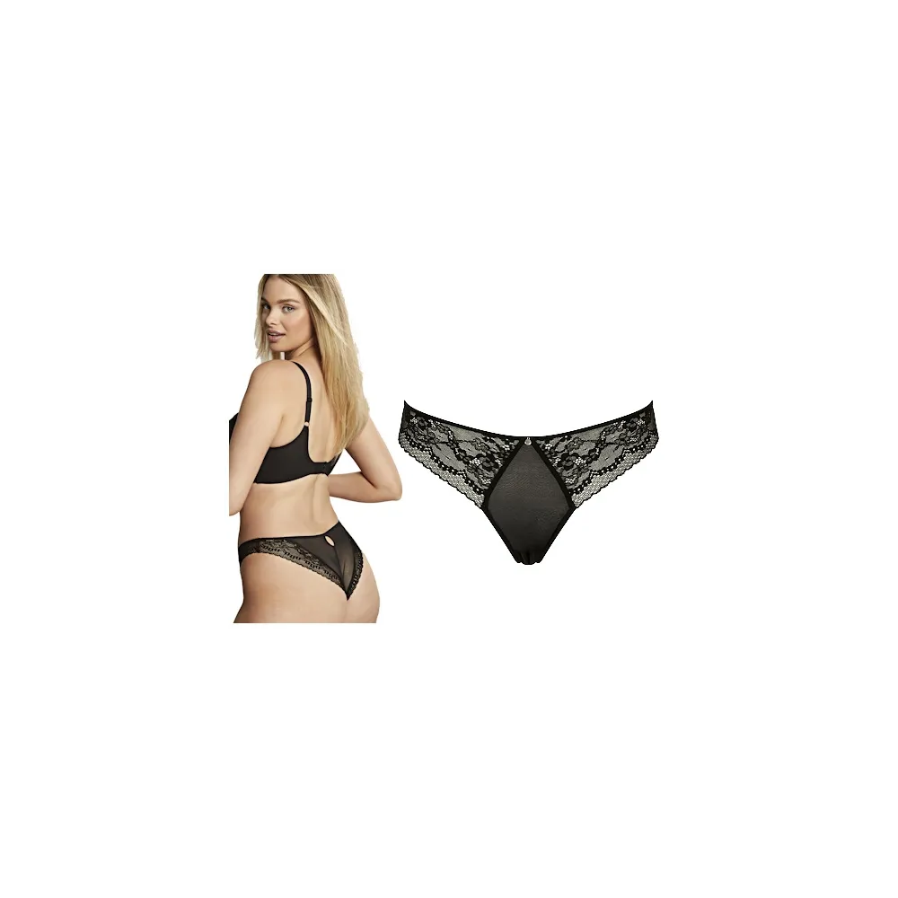 Cleo by Panache Alexis black figi brazylijskie