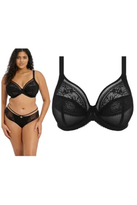 Elomi Kendra black biustonosz soft plunge