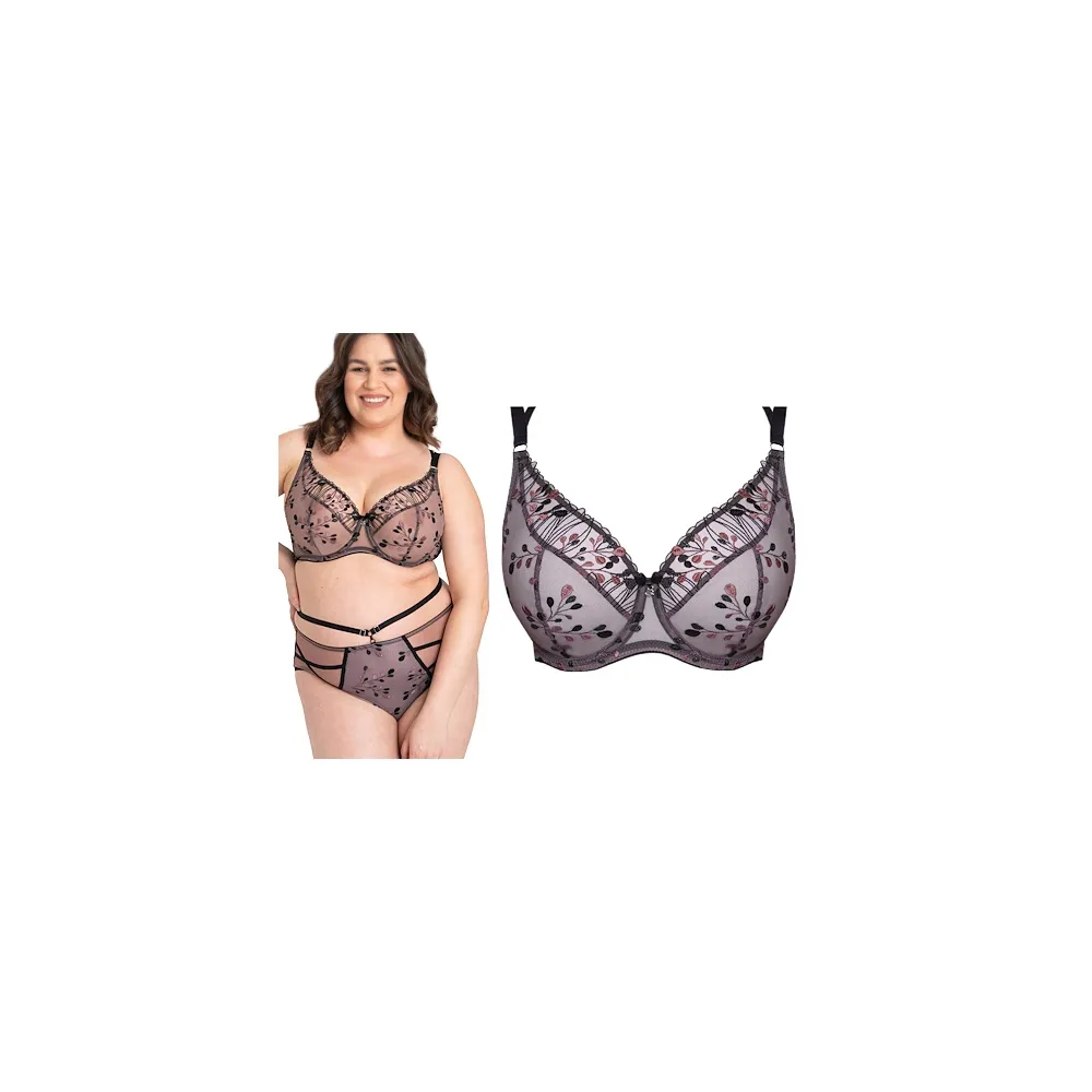 Samanta Ilana A125 ametystowy biustonosz soft