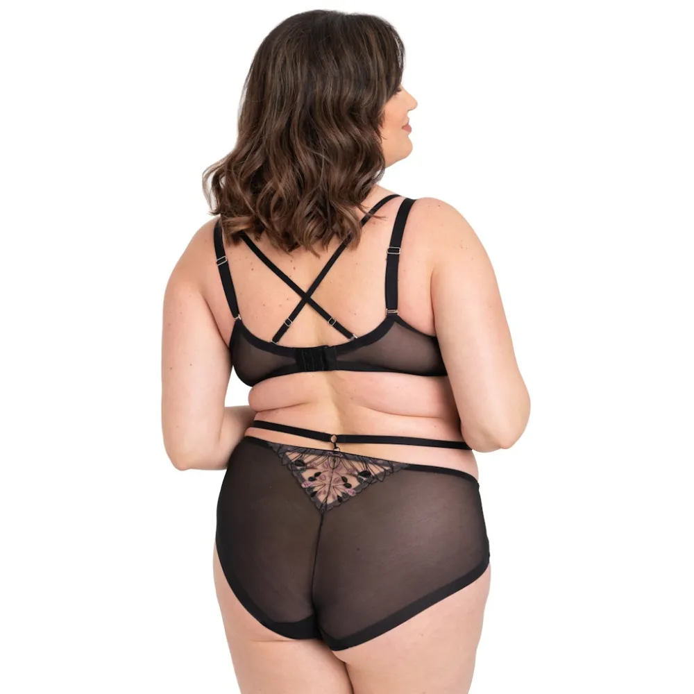 Samanta Ilana A125 ametystowy biustonosz soft
