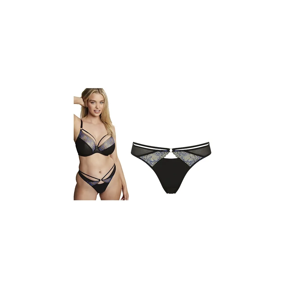 Cleo by Panache Valentina luxe black figi brazyliany