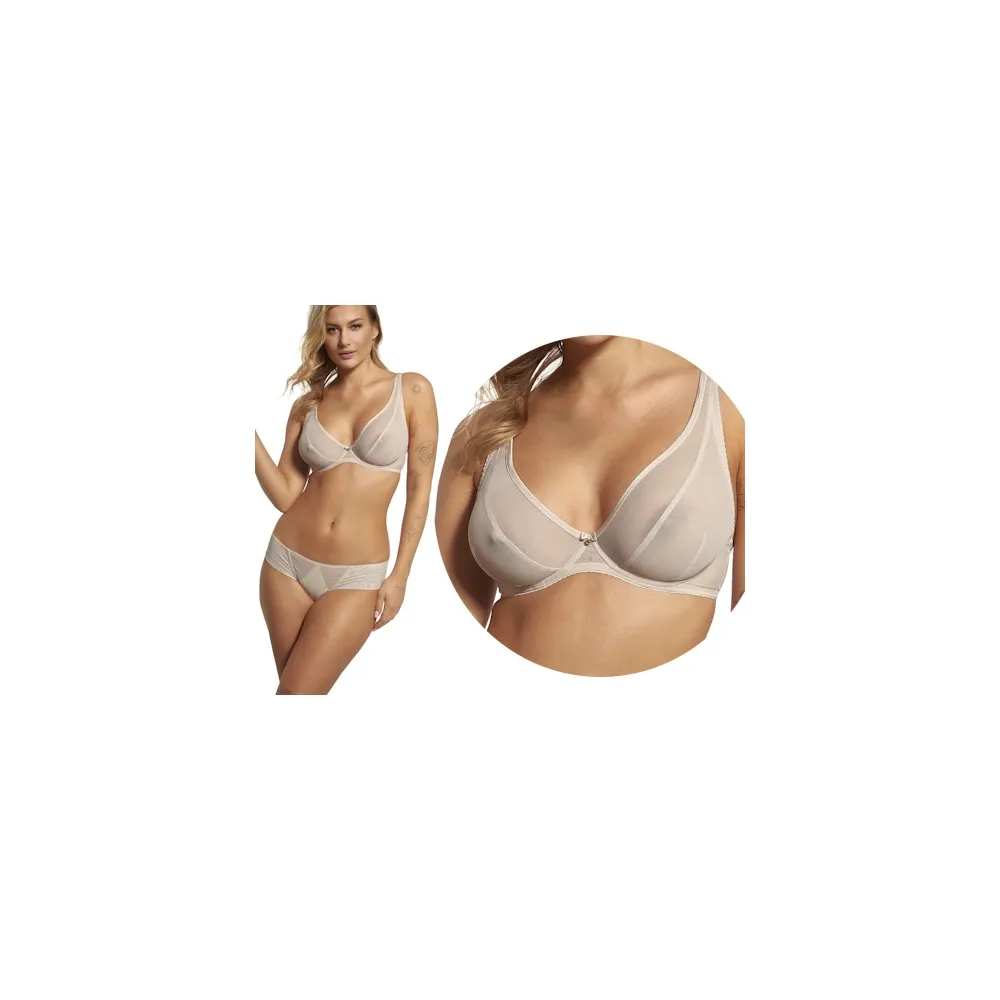Lupoline biustonosz 150 bralette soft beż