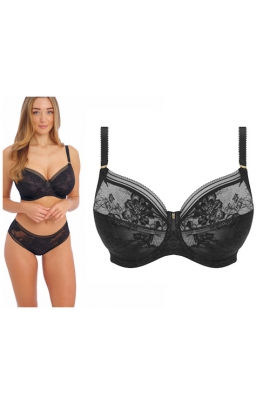 Fantasie Fusion lace black soft biustonosz miękki