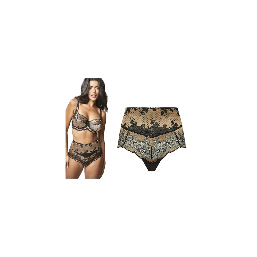 Panache Clara black/vintage gold figi wysokie
