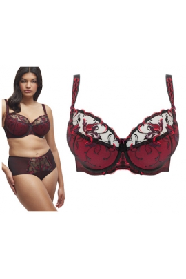 Dalia Merlot K24 wino biustonosz semi-soft