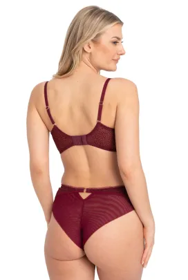 Samanta Valentina rubinowa A144 soft bralette