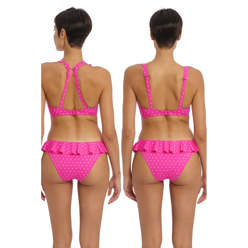 Freya Jewel Cove raspberry high apex biustonosz soft do stroju kąpielowego