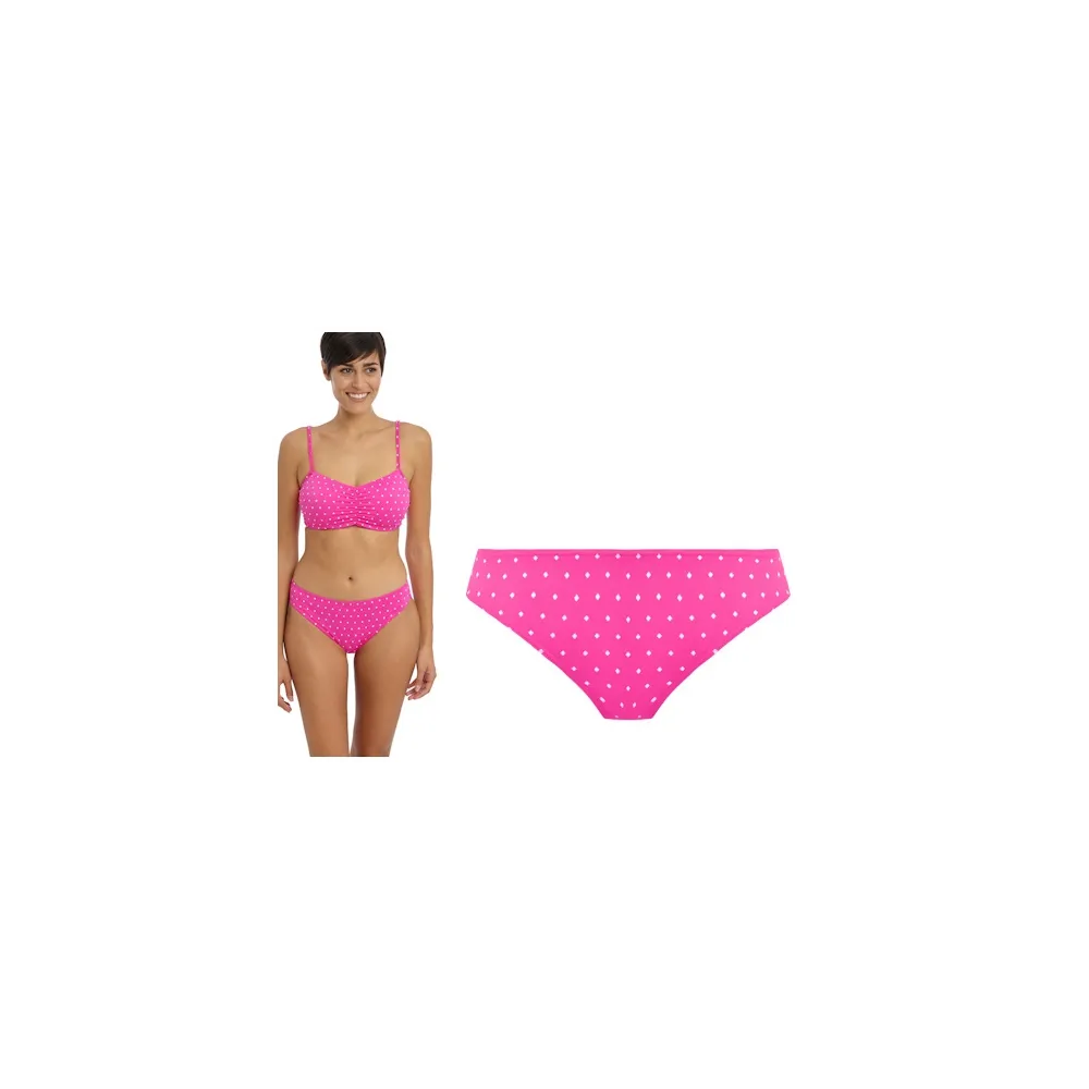 Freya Jewel Cove raspberry figi bikini do stroju kąpielowego