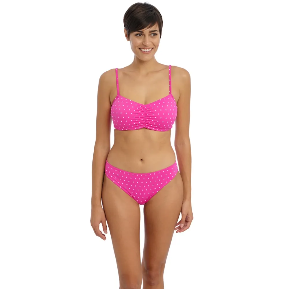 Freya Jewel Cove raspberry figi bikini do stroju kąpielowego