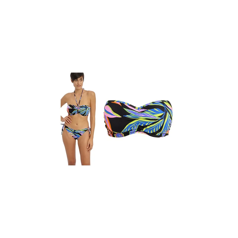 Freya Desert Disco multi bandeau biustonosz do stroju kąpielowego