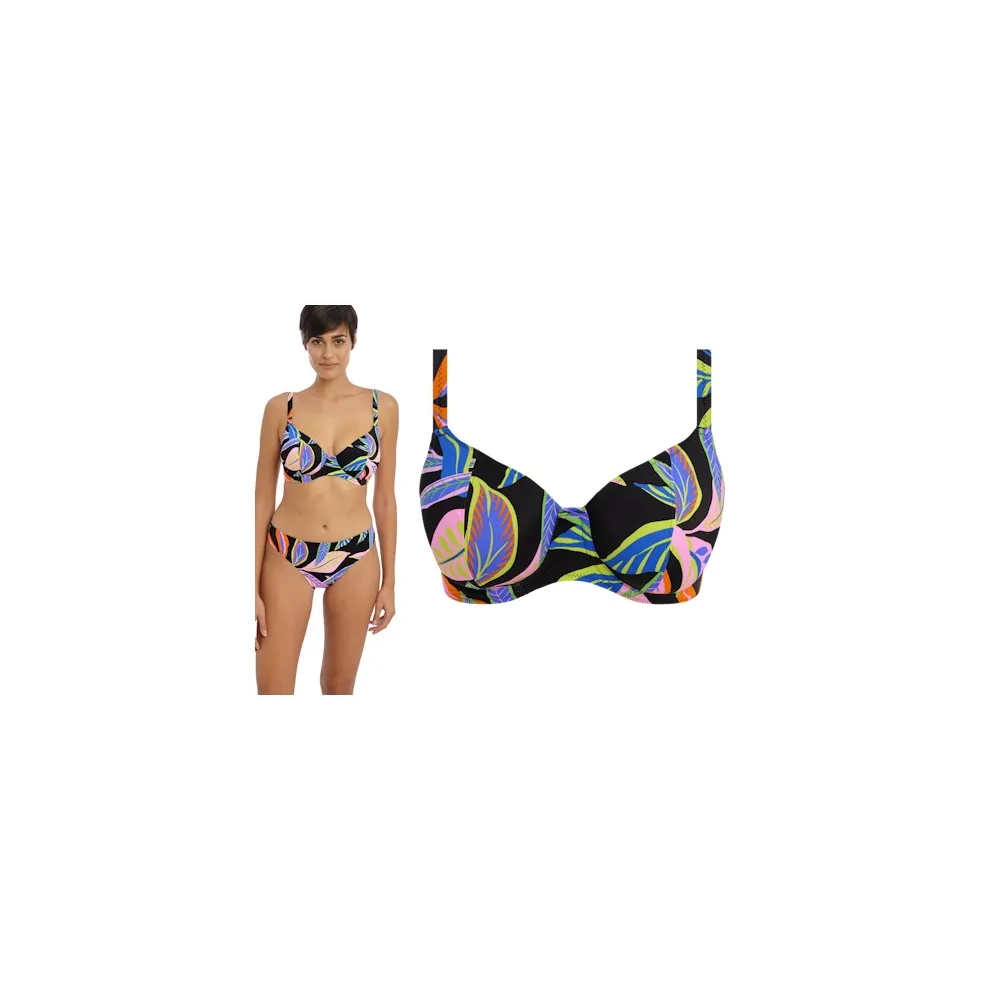 Freya Desert Disco multi soft plunge biustonosz do stroju kąpielowego