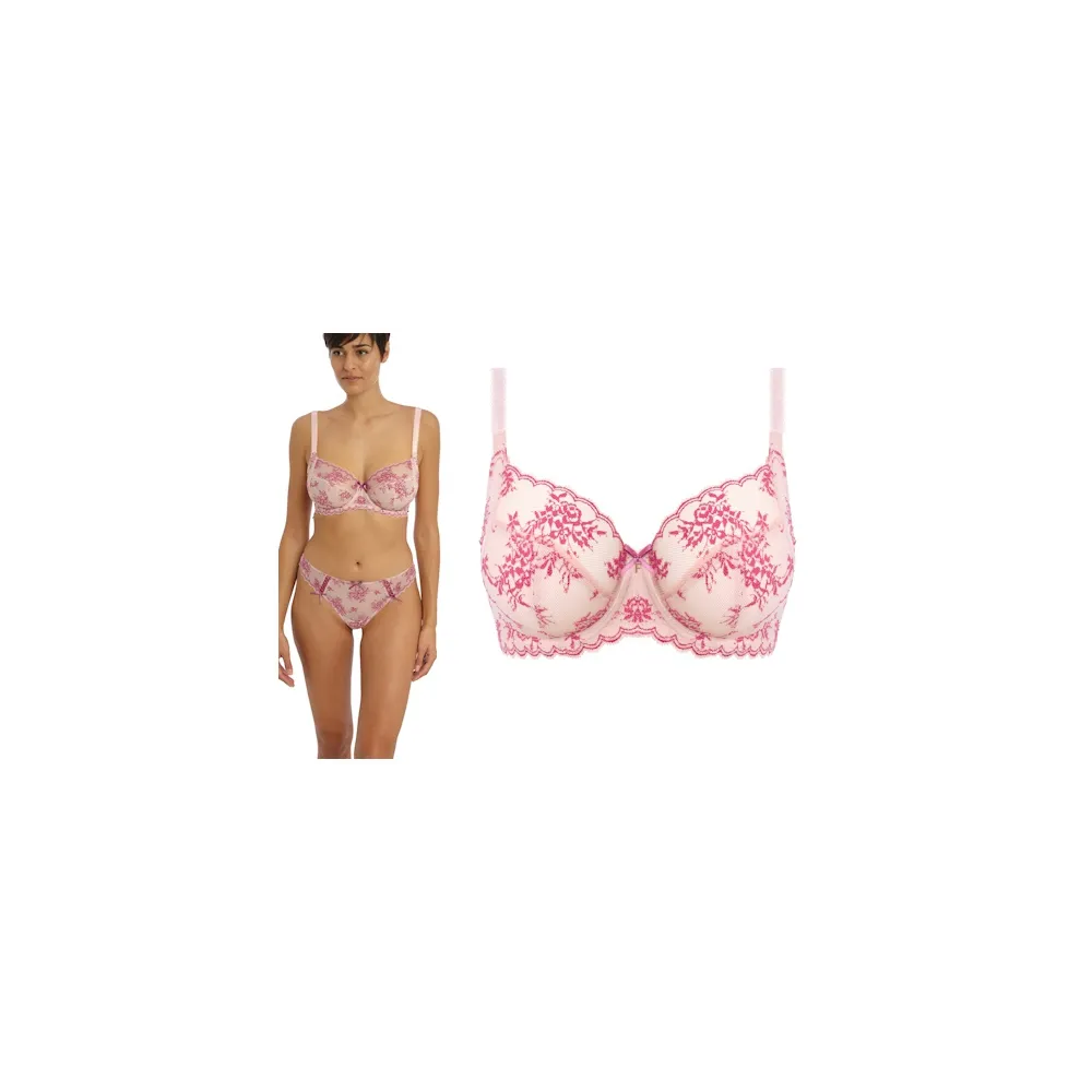 Freya Offbeat Decadence vintage rose biustonosz side-support