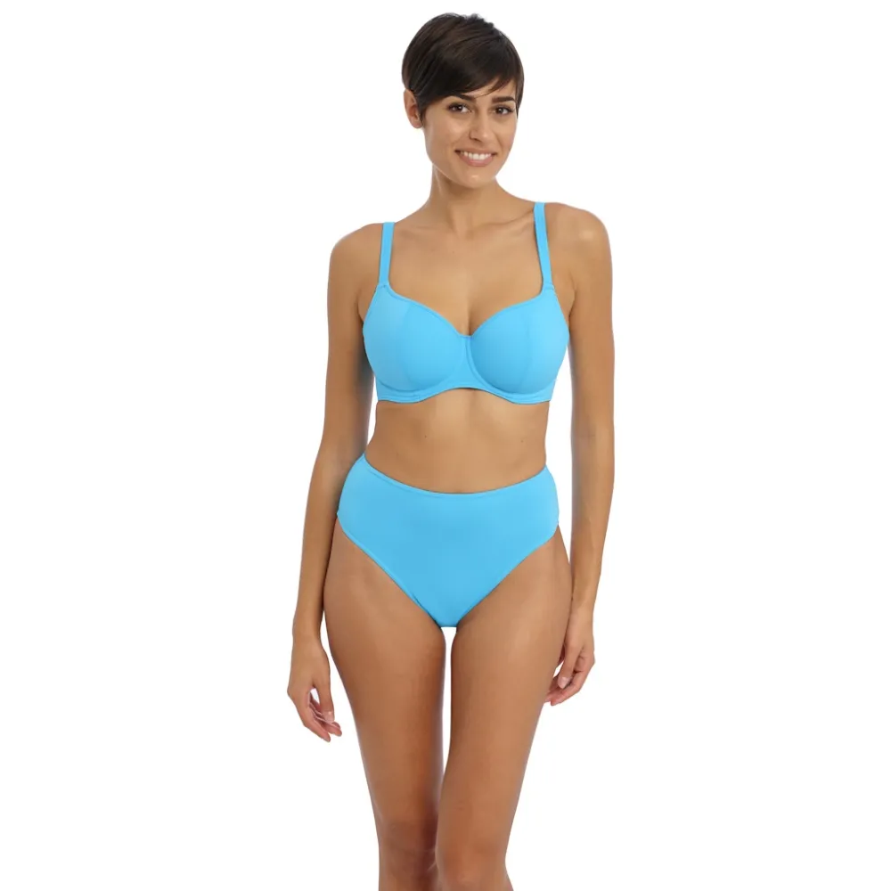 Freya Jewel cove plain turquoise sweetheart biustonosz do stroju kąpilowego