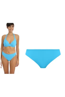 Freya Jewel Cove plain turquoise figi bikini majtki do stroju kąpielowego