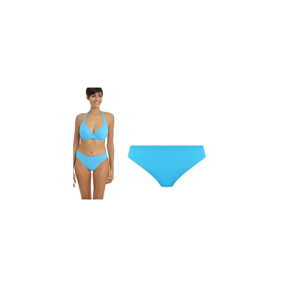 Freya Jewel Cove plain turquoise figi bikini majtki do stroju kąpielowego