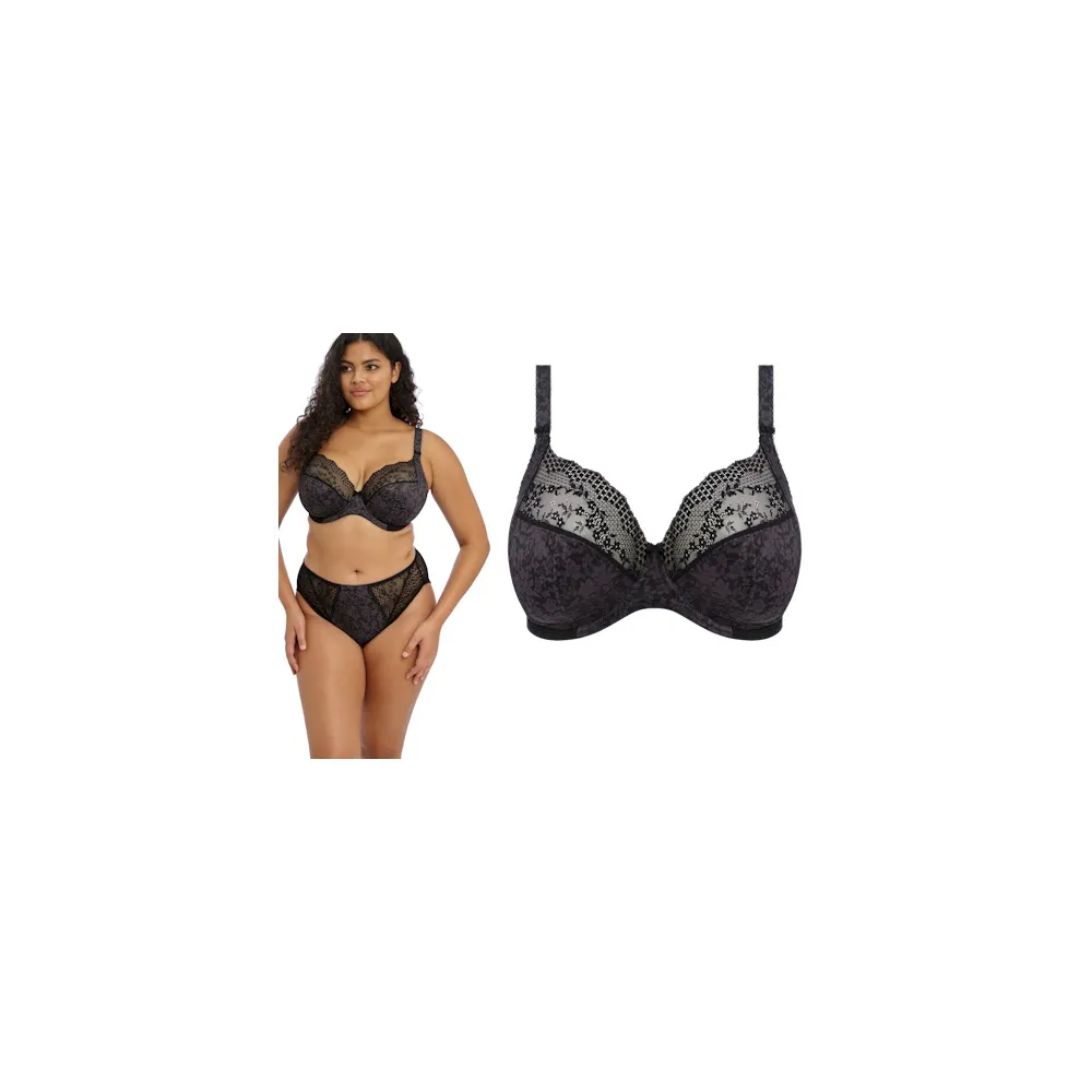 Elomi Lucie black biustonosz soft plunge