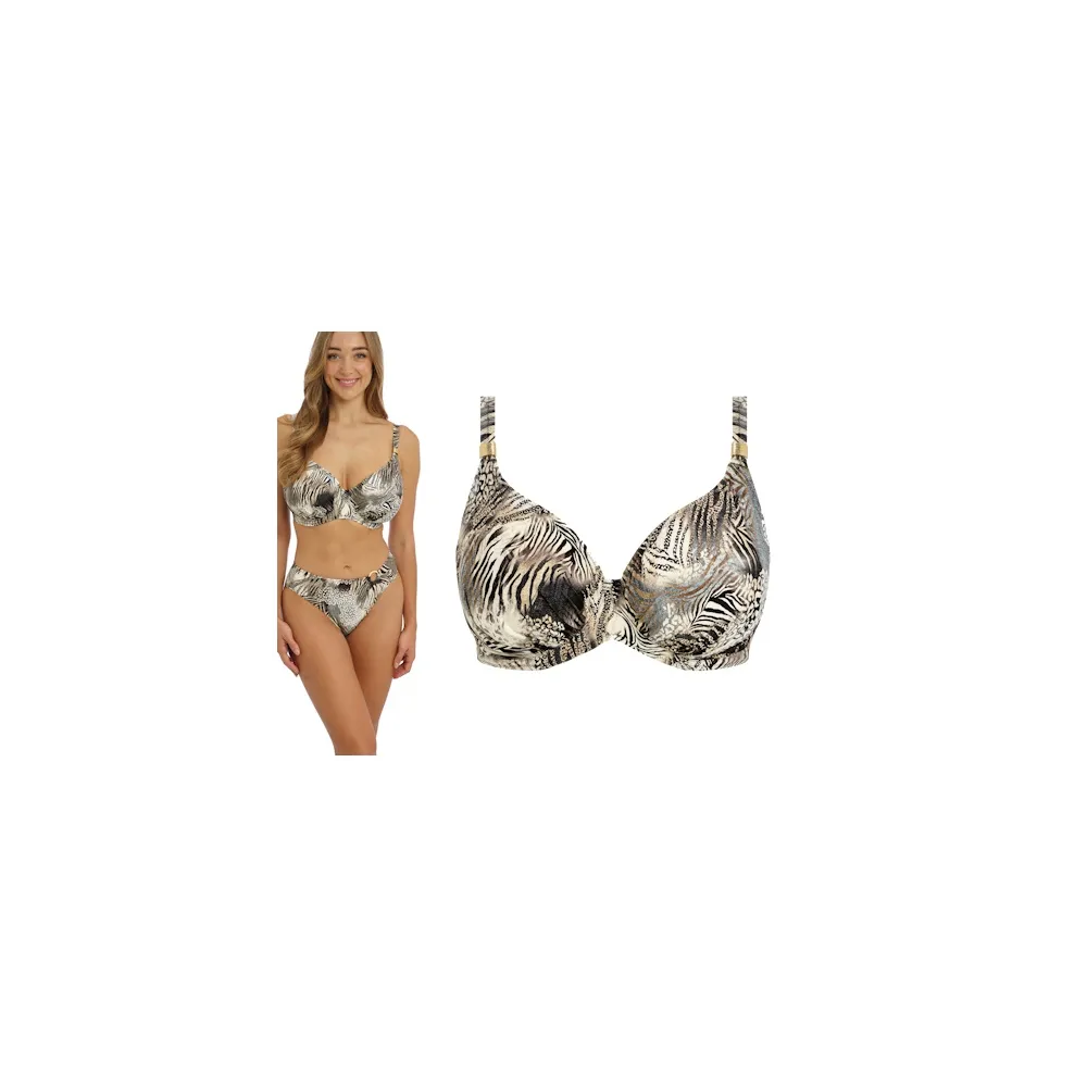 Fantasie Seraya Sands monochrome full cup soft biustonosz do stroju kąpielowego