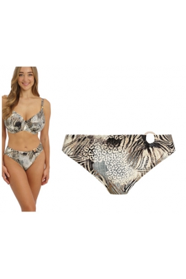 Fantasie Seraya Sands monochrome figi mid rise do stroju kąpielowego