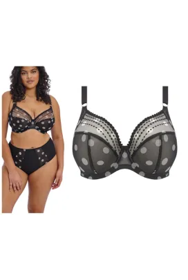 Elomi Matilda black dot biustonosz soft plunge