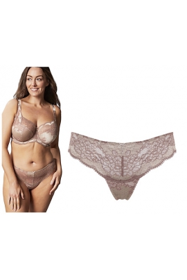 Panache Clara champagne bronze stringi