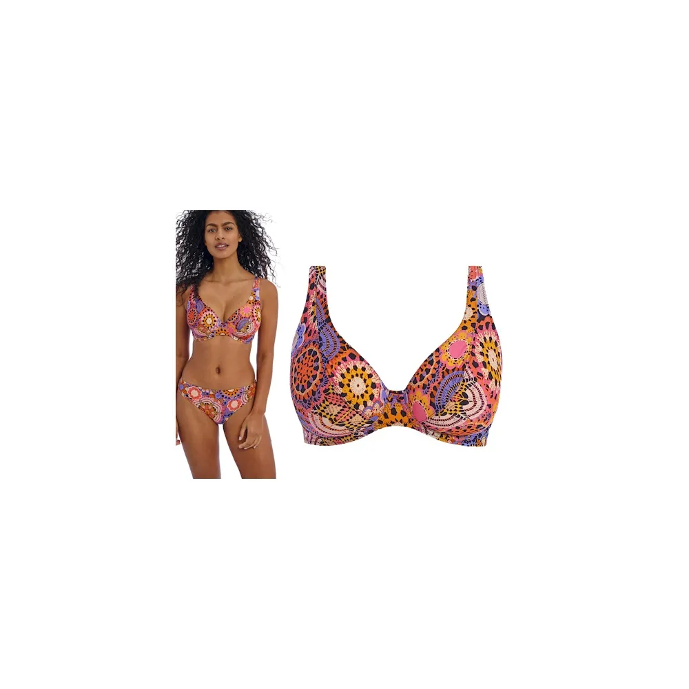 Freya Santiago Nights multi high apex biustonosz soft do stroju kąpielowego