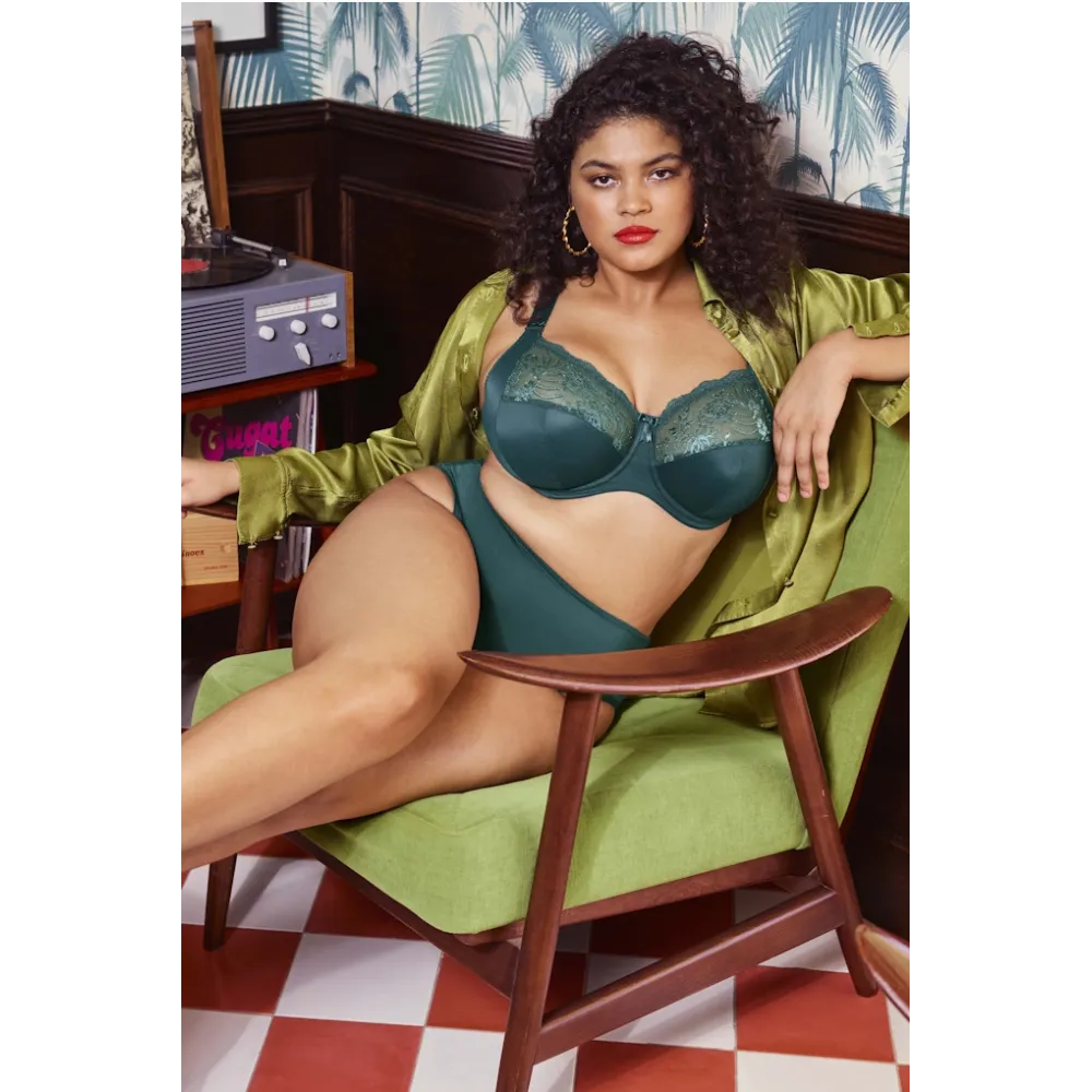Elomi Morgan deep teal biustonosz soft