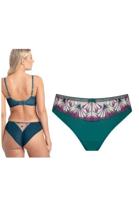 Samanta Olette teal M300 figi tanga