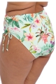 Elomi Sunshine Cove aqua figi z troczkami do stroju kąpielowego