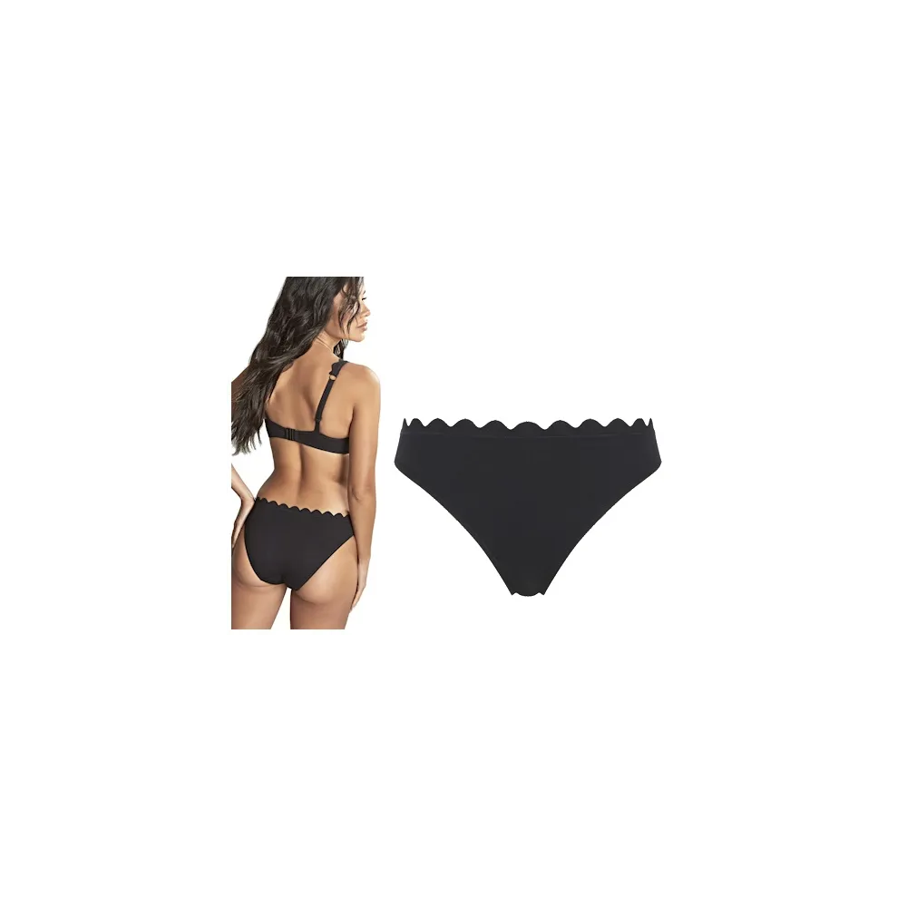 Panache Spirit black figi klasyczne majtki do stroju kąpielowego