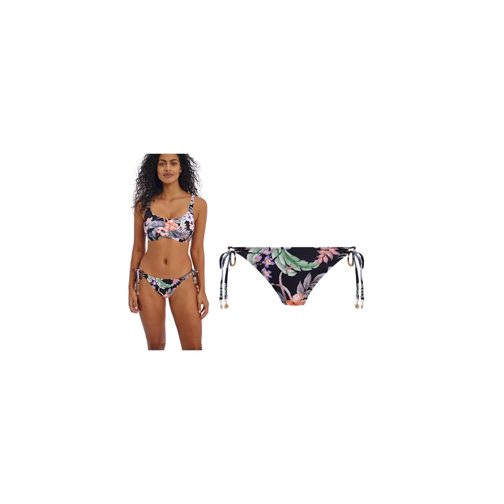 Freya Kamala bay midnight figi tie side wiązane do stroju kąpielowego
