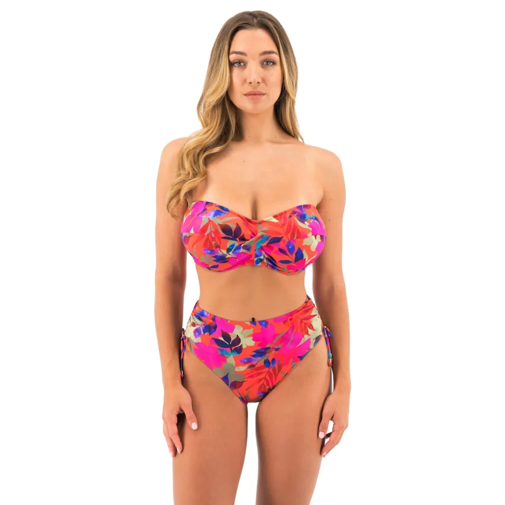 Fantasie Playa Del Carmen beach party figi wysokie z troczkami do stroju kąpielowego