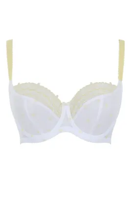 Cleo by Panache Blossom white lemon biustonosz soft