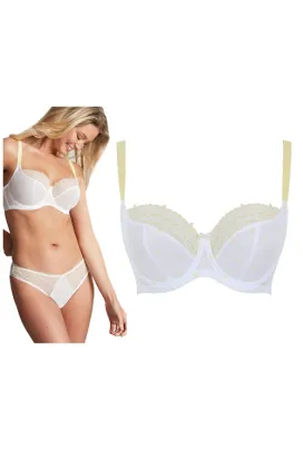 Cleo by Panache Blossom white lemon biustonosz soft