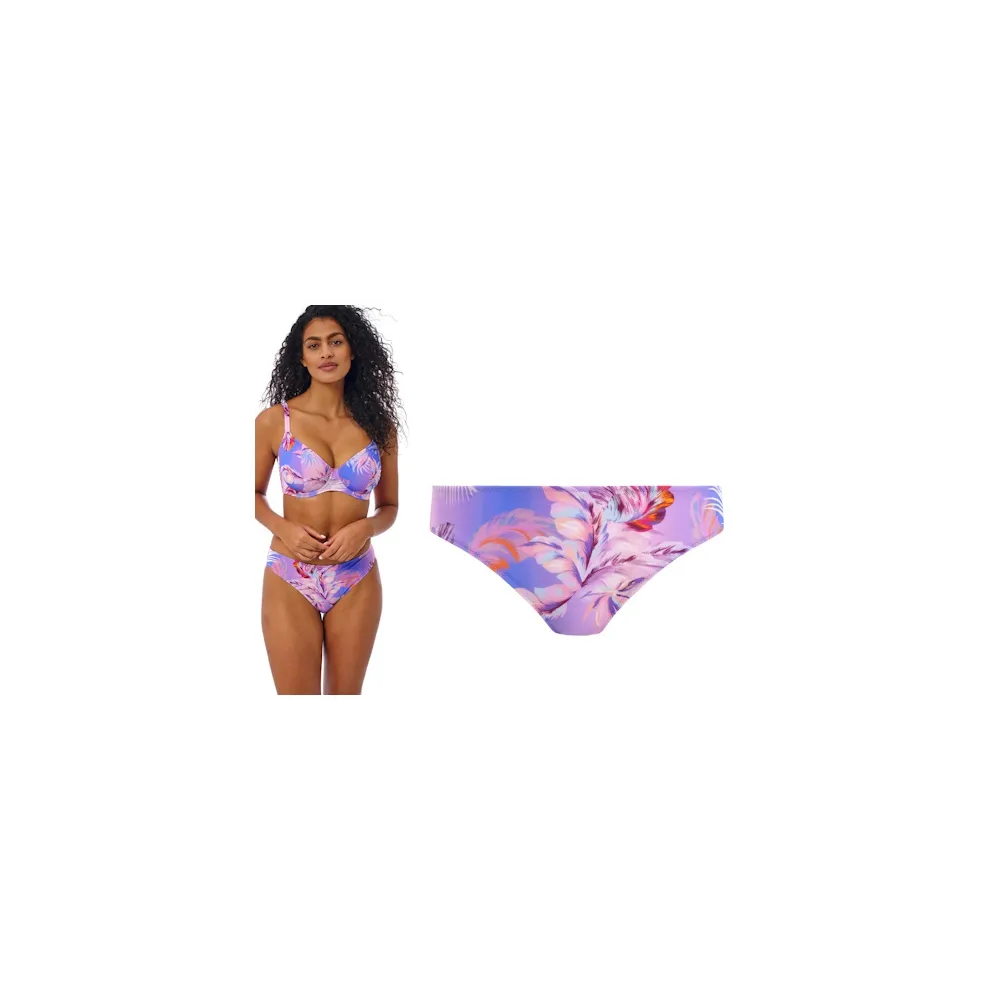 Freya Miami Sunset cassis figi bikini do stroju kąpielowego