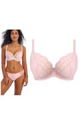 Freya Hallie pink champagne plunge biustonosz soft