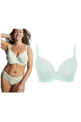 Panache Ana mint green soft biustonosz plunge