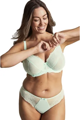 Panache Ana mint green soft biustonosz plunge